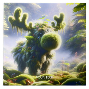 Carreau Forêt d'orignal mou Imaginaire