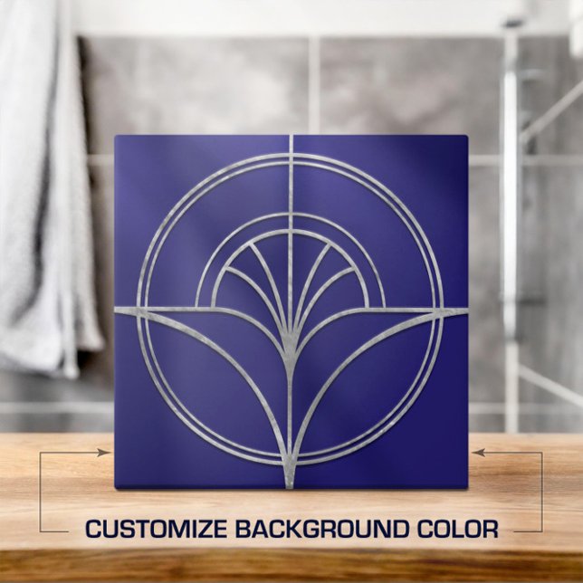 Carreau Forme de ligne de ventilateur Art déco - Changer d (Créateur téléchargé)