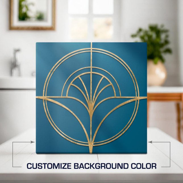 Carreau Forme de ligne de ventilateur Art déco - Changer d (Créateur téléchargé)