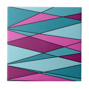 Carreau formes géométriques modernes Abstraites triangles