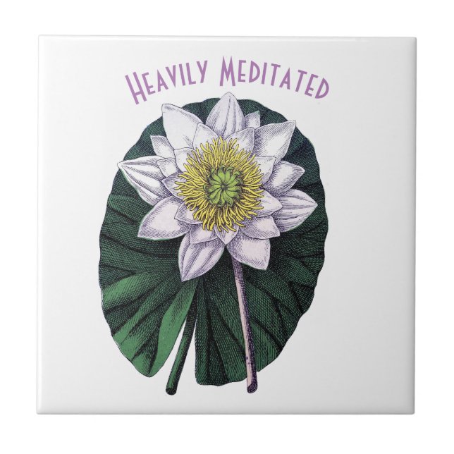 Carreau Fortement Méditées Louts Funny (Devant)