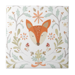 Carreau Fox lunatique de région boisée