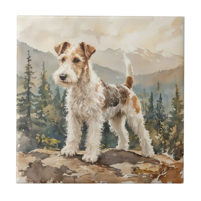 Carreau Fox-Terrier à poil dur (Devant)