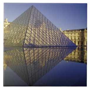 Carreau FRANCE, Paris Reflet, Pyramide. Le Louvre