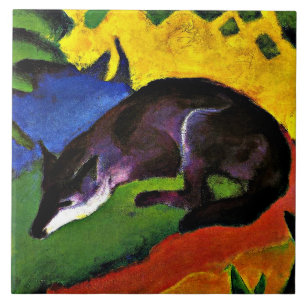 Carreau Franz Marc - Renard bleu