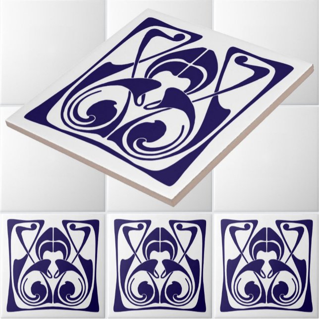 Carreau Frieze ornement Art Nouveau (Créateur téléchargé)