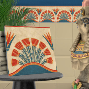 Carreau Frontière Art déco égyptienne