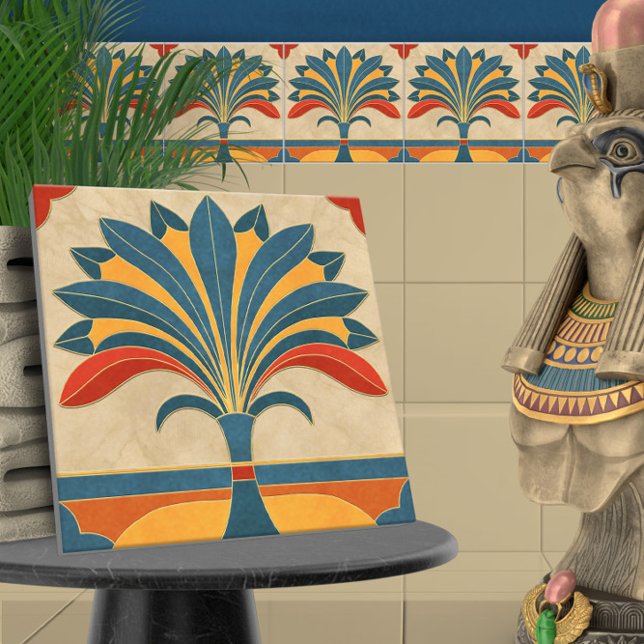 Carreau Frontière Art déco égyptienne (Créateur téléchargé)