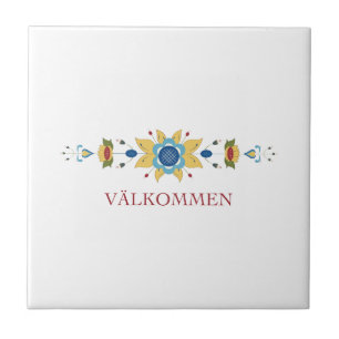 Carreau Frontière florale scandinave