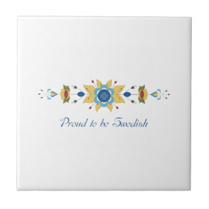 Carreau Frontière florale scandinave