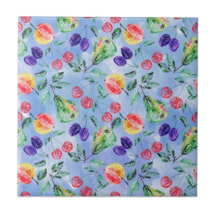 Carreau Fruits et baies.