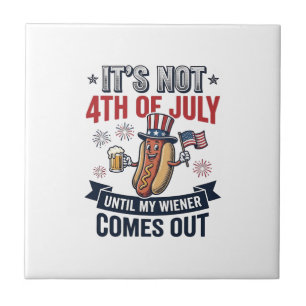 Carreau Funny 4th Of July Hot Dog Vintage Patriotic Shirt_