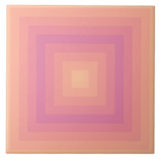 Carreau Fuzzy Peach Aurora Carré Rose Carrelage en céramiq