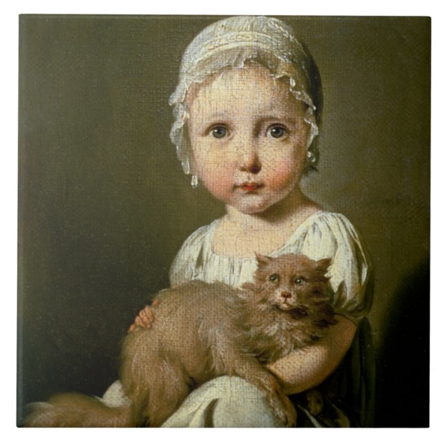 Carreau Gabrielle Arnault (1811-72) 1813 (huile sur la (Devant)