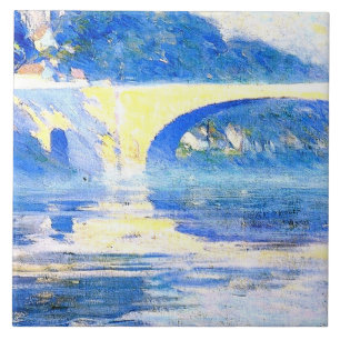 Carreau Gagnon - Miste du matin tôt, Pont de l'Arche