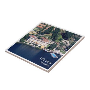 Carreau GAL025 CERNOBBIO, Lac de Côme, Italie,