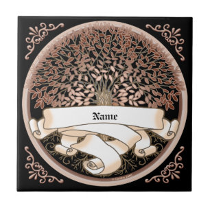 Carreau Genealogy Family Tree Nom de famille tuile personn