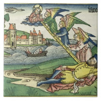 Genèse 28 l'échelle de 10 Jacob, de 'Nuremberg