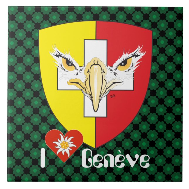 Carreau Genève / Genève Suisse Svizzera Fliese (Devant)