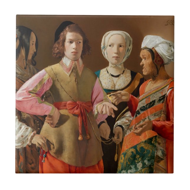 Carreau Georges de la Tour - Le caisson Fortune (Devant)