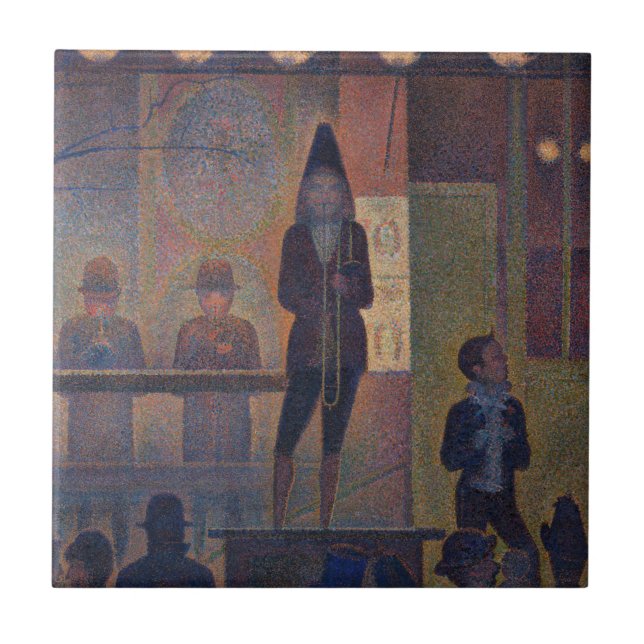 Carreau Georges Seurat - Diaporama de cirque (Devant)