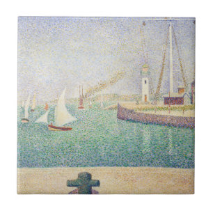 Carreau Georges Seurat - Entrée du port d'Honfleur