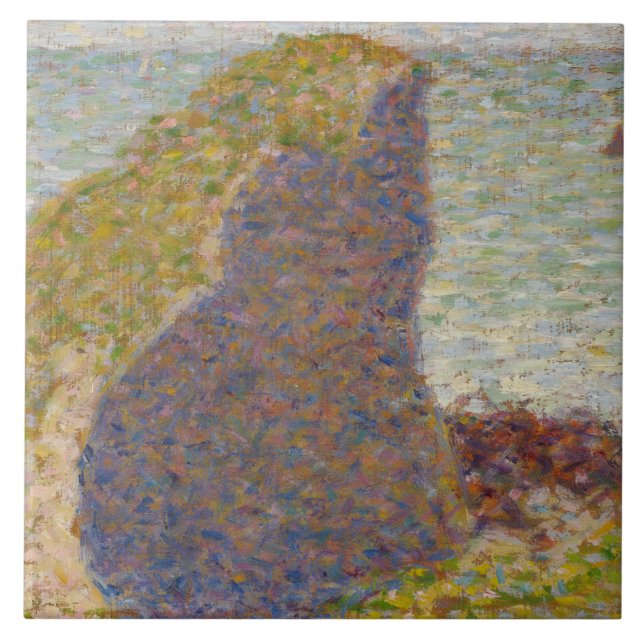 Carreau Georges Seurat - Étude pour Le Bec du Hoc (Devant)