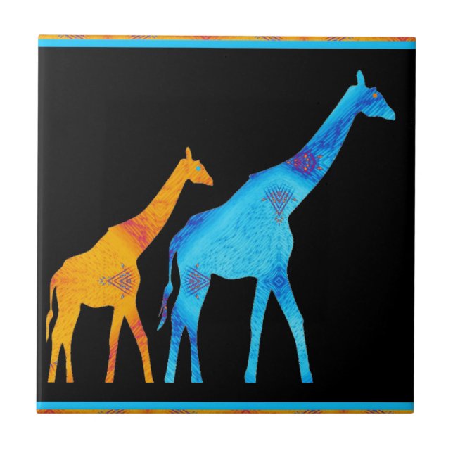 Carreau Giraffe (Devant)