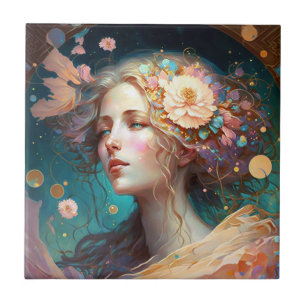 Carreau Goddess Imaginaire Art Carrelage en céramique