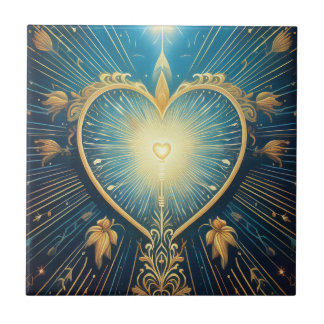 Carreau Gold Heart