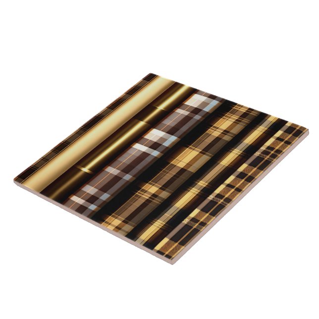 Carreau Gold Wood tendance Art Lamperia Collection (Côté)