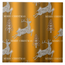 Carreau Golden Reindeer Sparkings Noël