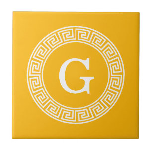 Carreau Goldenrod What Grille Clé Grecque Cadre Rnd Initia