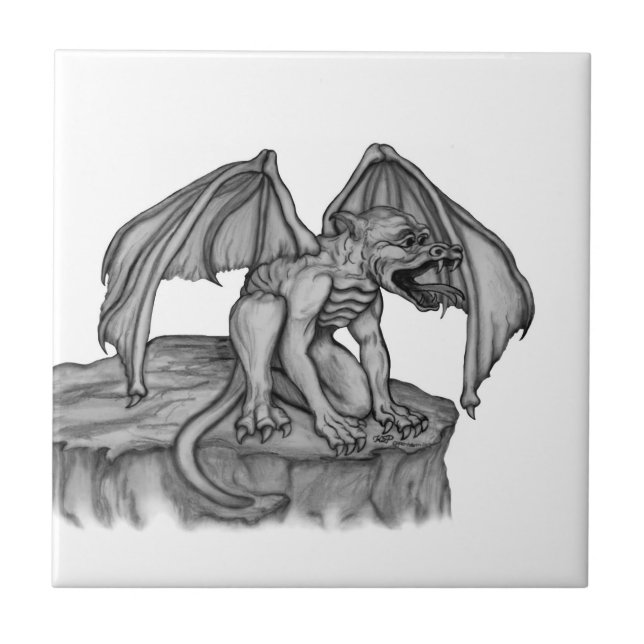 Carreau Golem Gargoyle (Devant)