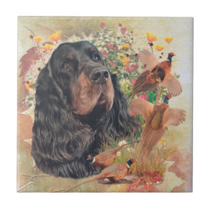 Carreau Gordon Setter Tapestry Café Mug Jeu Oreiller Bev
