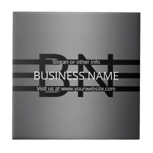 Carreau Gradient gris moderne et bandes noires horizontale