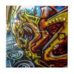 Carreau Graffiti coloré