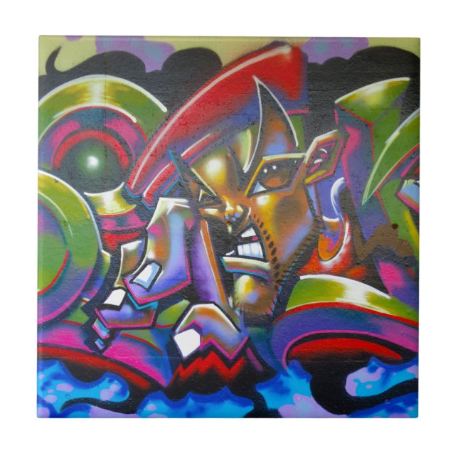 Carreau Graffiti de rue (Devant)