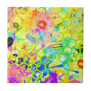 Carreau Graffiti Été Abstrait 2