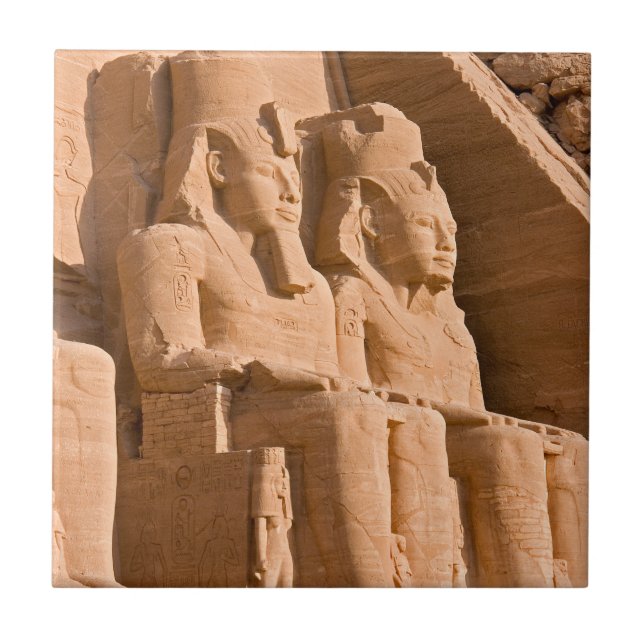 Carreau Grand Temple d'Abou Simbel - Ramses II - Egypte (Devant)