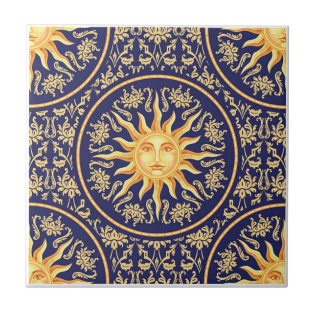 Carreau Grande mosaïque en céramique Motif (Devant)