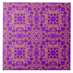Carreau Grande tuile de motif inspirée par Marocain