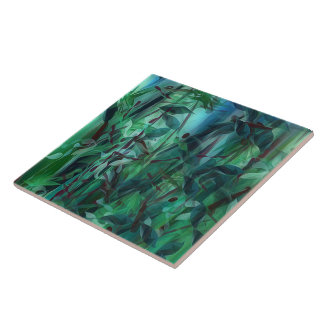 Carreau Grande tuile en céramique d'accent