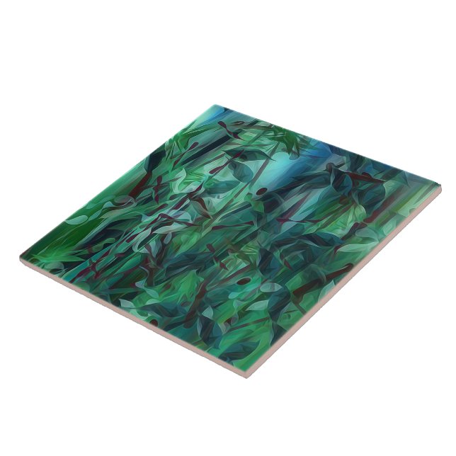 Carreau Grande tuile en céramique d'accent (Côté)