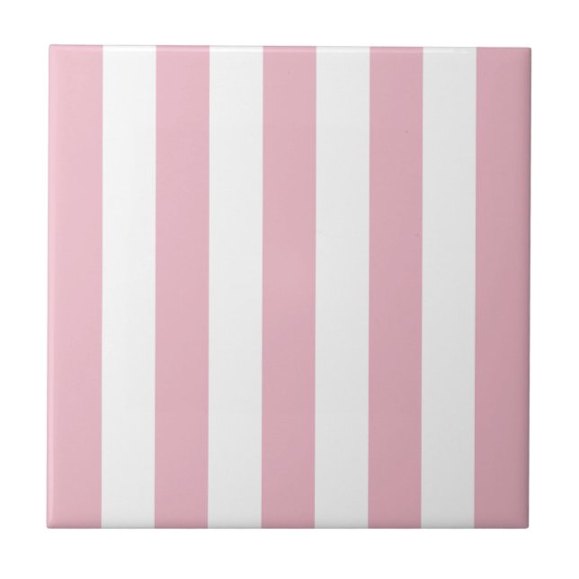 Carreau Grandes Pink, Grandes Blances, Motif Gratté (Devant)