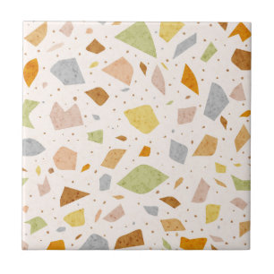 Carreau Granite Grainy Texté Italien Terrazzo Motif