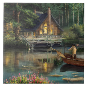 Carreau Graphique de pêche