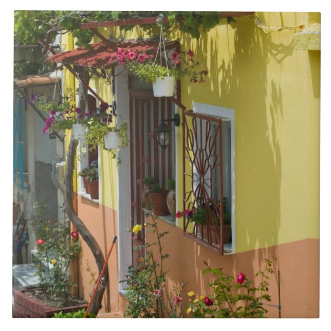 Carreau GRÈCE, Îles de la mer Égée du Nord-Est, LESVOS (Devant)