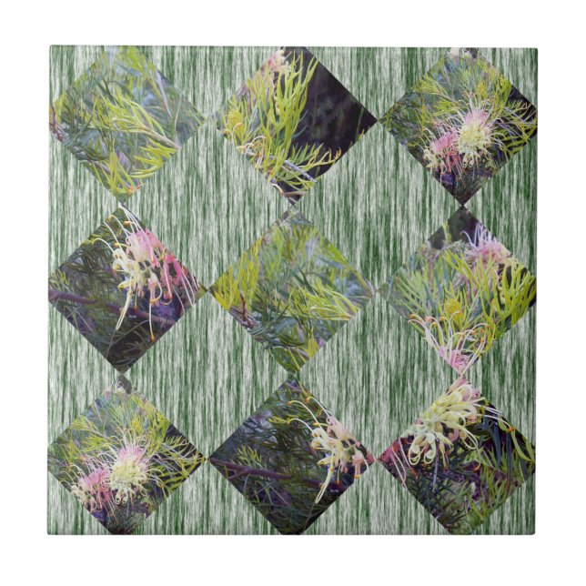 Carreau Grevillea : Embrasser les Motifs de Diamants de la (Devant)
