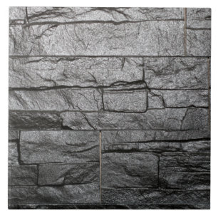 Carreau Gris foncé Faux Marbre Granit Pierre brique